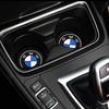 1 Stück Auto Untersetzer Wasserbecher Flaschenhalter Matte Anti-Rutsch-Pad für BMW M E90 E91 E92 E93 M3 E60 E61 F10 F07 M5 E63 E64 Autozubehör