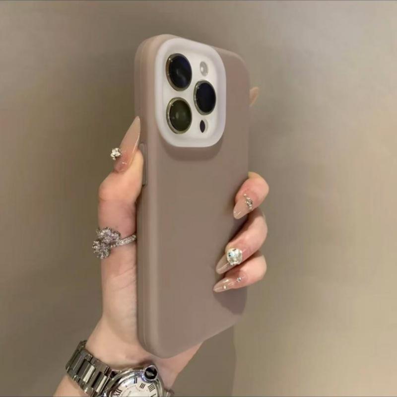 Applicable iPhone11promax Ankola Red Jelly Mobile Phone Case Apple 11 Liquid Anti-drop Protective Case 11