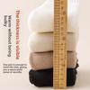 Wool Socks for Women To Keep Warm In Autumn and Winter Without Feeling Bulky. Solid Color Thickened Cashmere Socks