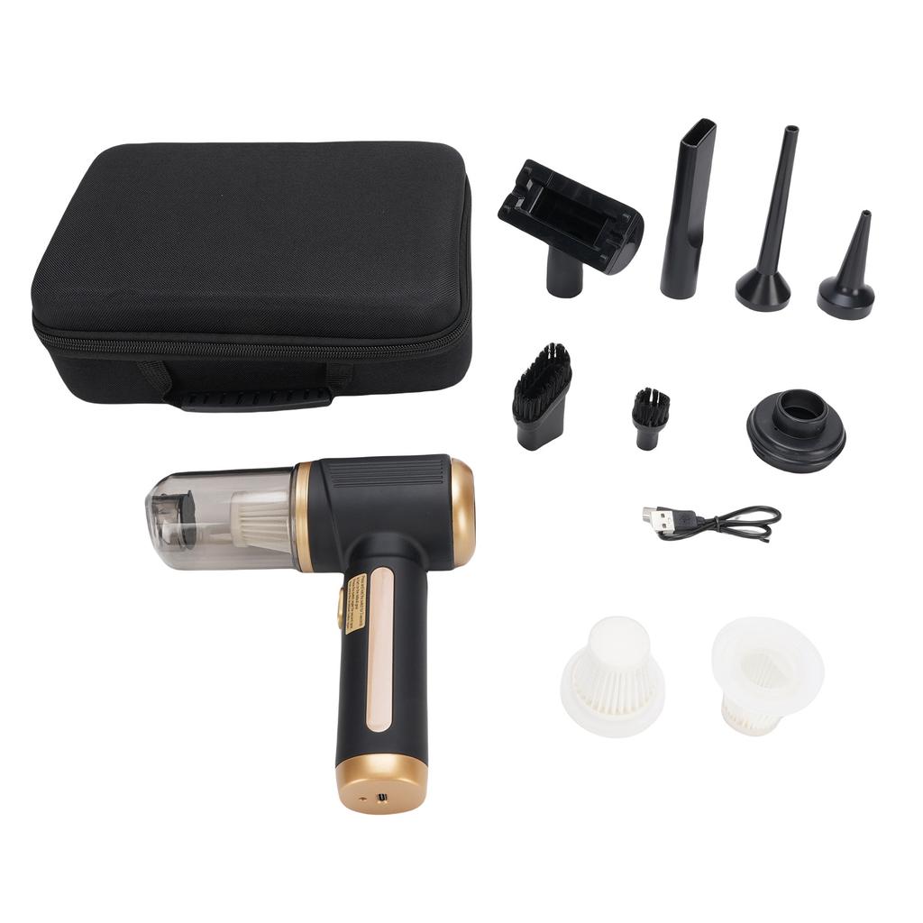 Handheld Car Vacuum Multifunctional High Power Rechargeable Portable Handheld Vacuum for Home Handheld Car Vacuum Cleaner