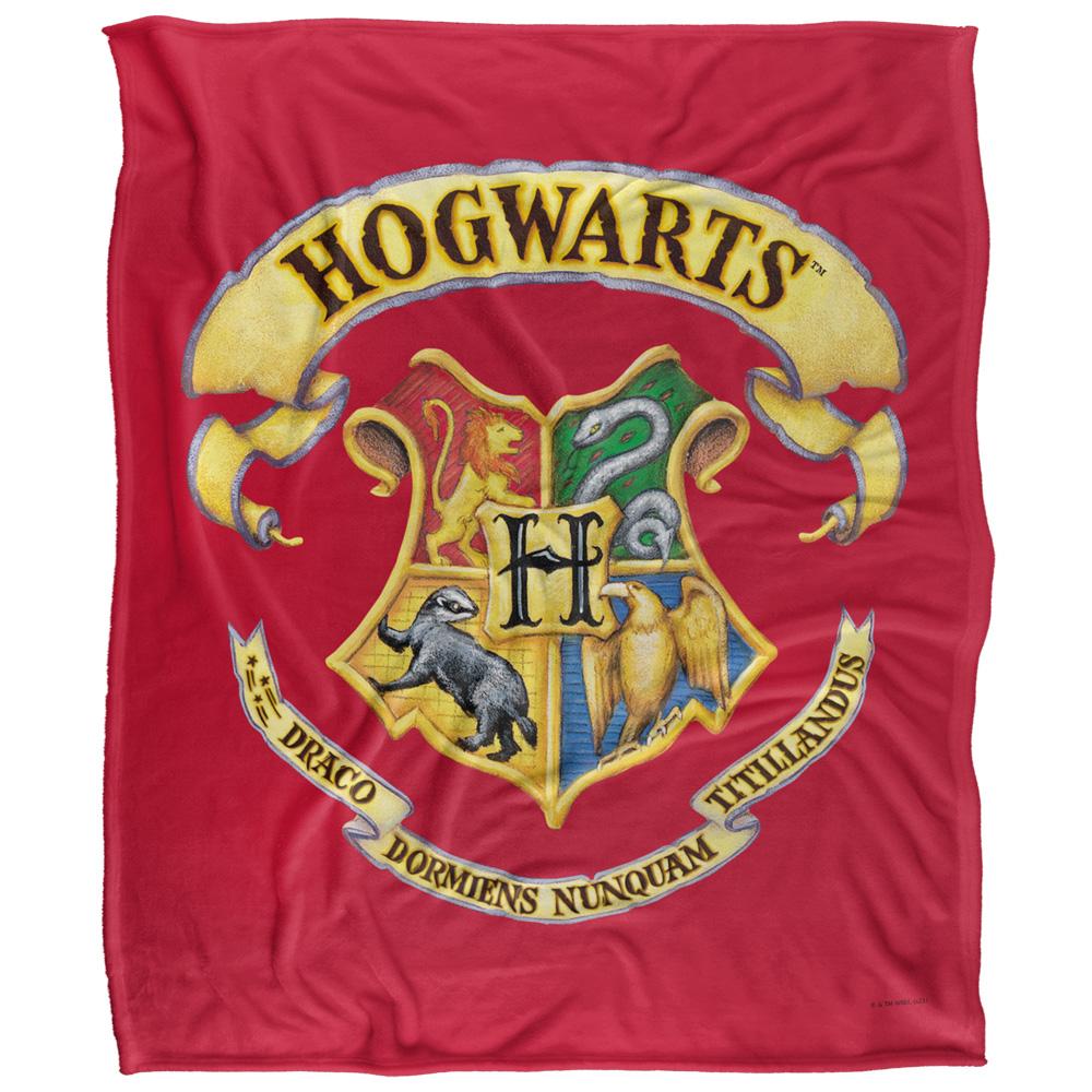 Harry Potter Hogwarts Crest Blanket