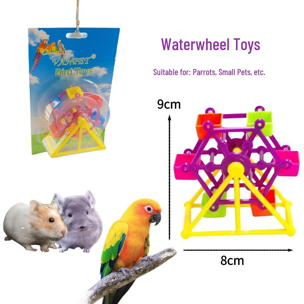 Wooden Hideout & Play Toys for Hamsters, Rats & Rabbits