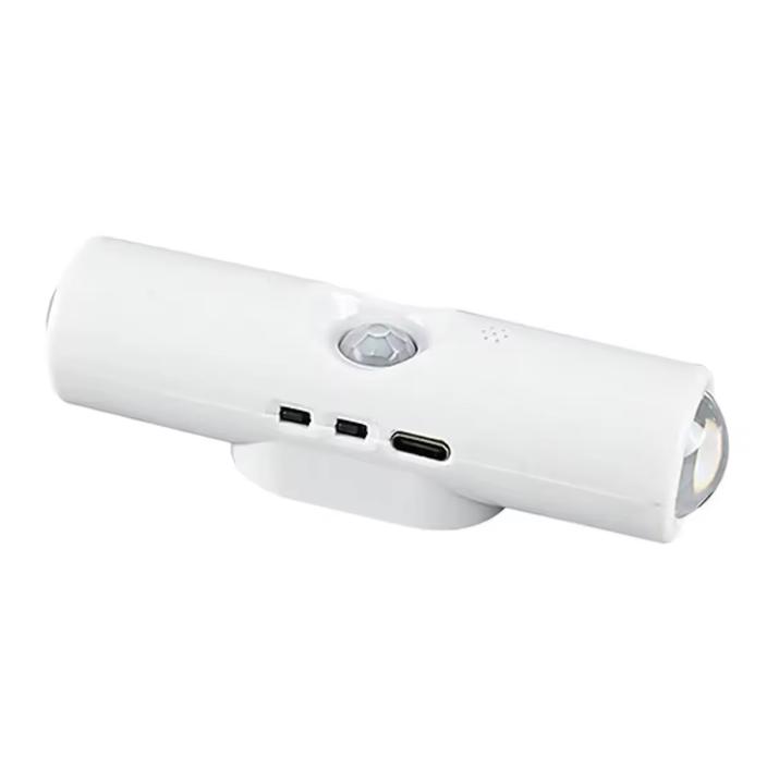 Motion Sensor Rechargeable Small Led Wall Light Moveable Night Light Bedside Corridor Stairs Wall Lamp Wireless Magnetic Style