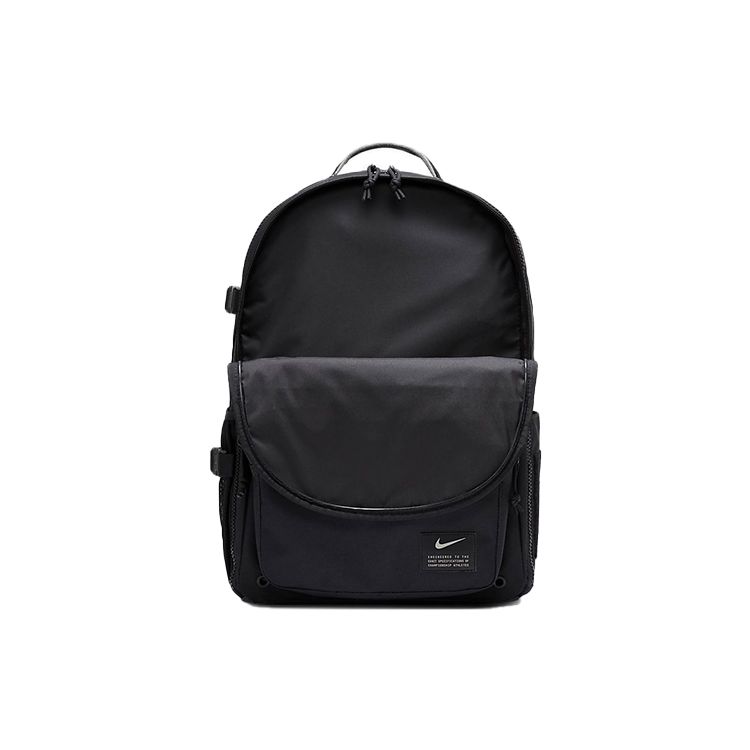 Nike Utility Power Sports Casual Large Capacity Fabric Backpack Men Backpack Black CK2663-010 Black