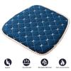 Yousheng Chair Mat Zipper Design Comfortable Seat Cushion Easy To Clean Strap Fixed Chair Cushion for Home Office