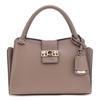 GUESS Taupe Handbag for Women - Jane Satchel S Dark Taupe 322746