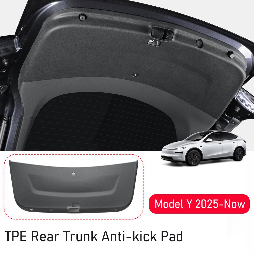 Trunk Tailgate Mat for Tesla Model Y Juniper 2026 2025 Trunk Protector Pad All Weather Door Liner Anti-dirty Model Y Accessories Model Y Juniper