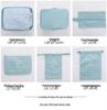 8-Piece Travel Storage and Organizer Set for Suitcases