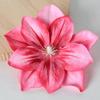 2 Pcs Artificial Lotus Flower Head Small Realistic Clematis Flowers for DIY Wedding
