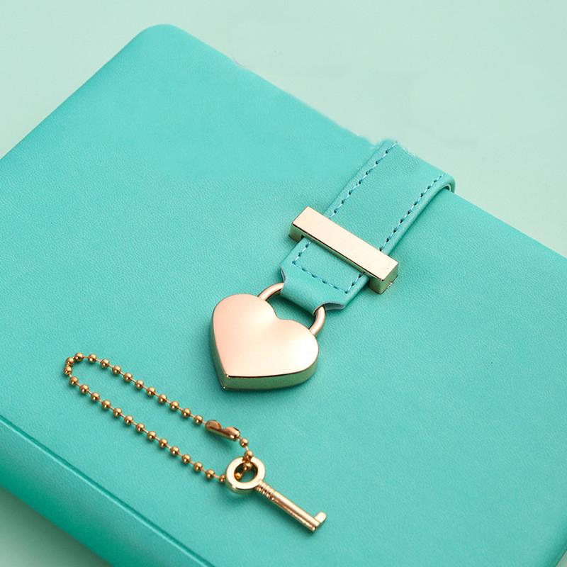 B6 Creative Retro Key Hasp Notebook Notepad Student Diary Hand Ledger