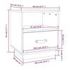 VidaXL Table de chevet Marron miel 40x34x45 cm Bois de pin massif818301