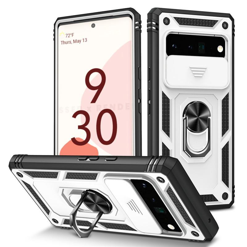 Applicable To Google Pixel 9A Sergeant Push Window Mobile Phone Case Pixel 10 Bracket Anti-drop Protective Case