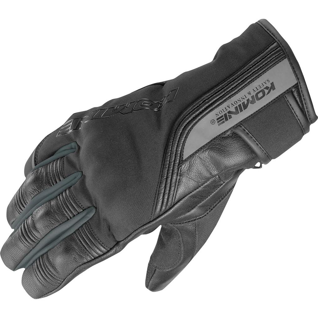 Komine Motorcycle Protective Winter Size Waterproof and Carbon Stretch for and Spring Gloves, Black, 2XL, GK-837 1282, Cold-Resistant, Fiber,