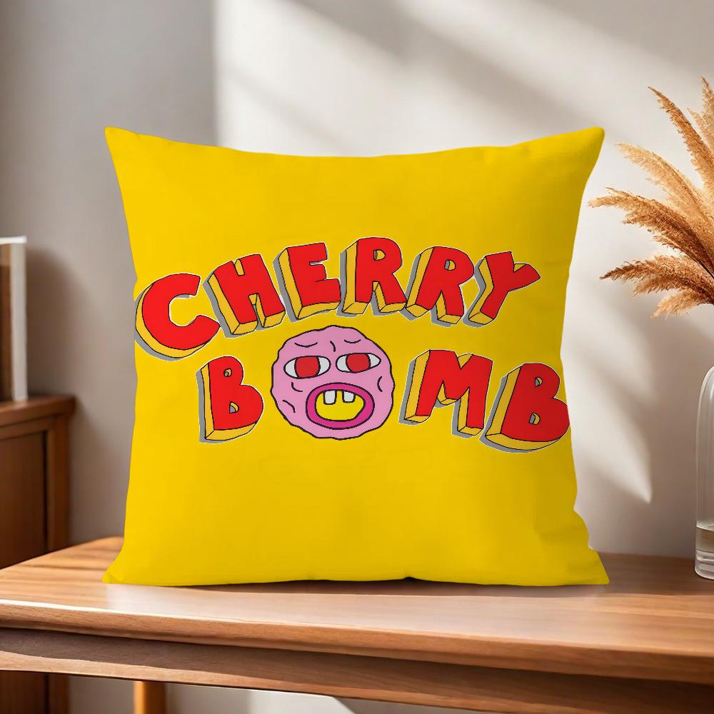 Kissenbezug weich das Kissen C-Cherry Sänger Hülle für Tyler Sofa c-Creator Wohnzimmer Homeoffice Bomben Dekor Schutzhüllen