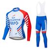 Neues Team-Design für den Außenhandel, Radsportanzug, Set mit langem Ärmel und langer Hose, Tour de France langärmelig, Outdoor-Sport, kundenspezifische Edition
