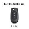 Hub Caps Zinc Alloy Leather Car Key Case Cove Shell Keychain Buckle For Renault Kadjar Captur Megane Sandero Clio 5 2022 Arkana