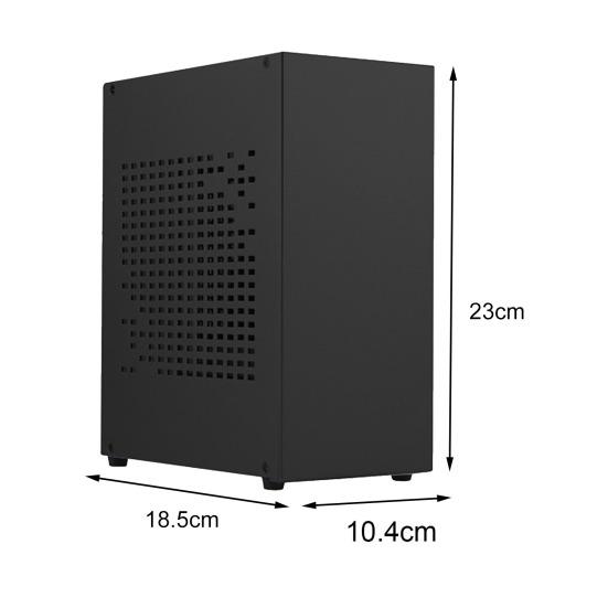 A07 Desktop Case Supporting Mini ITX Motherboard Gaming Independent Graphics Card 1U
