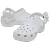Crocs Classic Platform Bouquet Clog Plastic Trendy Hole Shoes Women's White