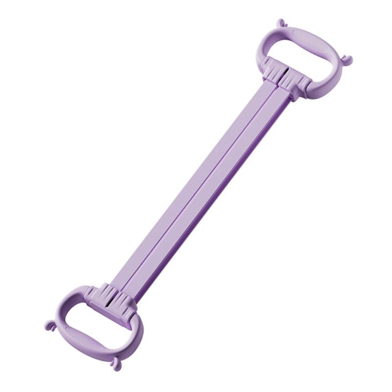 Silicone Exercise Band Pull Rope With Adjustable 4 Tension Settings Fitness Stretch Band For Womens Fitness And Sports