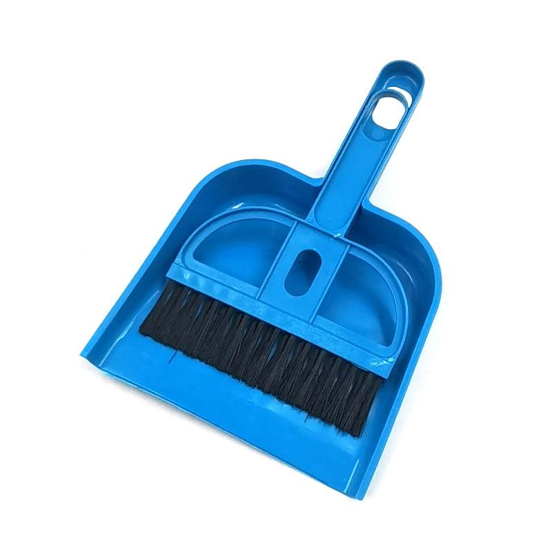 

Mini Desktop Sweep Cleaning Brush Keyboard Brush Desktop Sweep Two-Piece Set with Dustpan Small Broom Set Sundries Brush