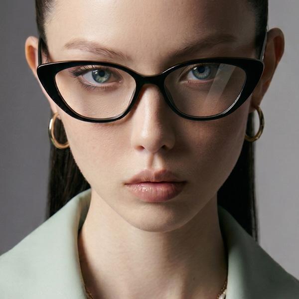 Adije Nuven (Black) La1046 Men'S And Women'S Glasses Eyeglass Frames Horn-Rimmed