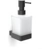 Hozze 20 300B Square Black Liquid Soap Dispenser for Bathroom