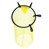 ZERONOWA Soccer Goal Target Net, Accuracy Training, Shooting Practice Corner Net (Yellow, 46cm)