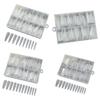 240 Pcs Extras Long Nail Tips False Nail Press On Nail Full Cover Stick On Nail Clear Artificial Nail