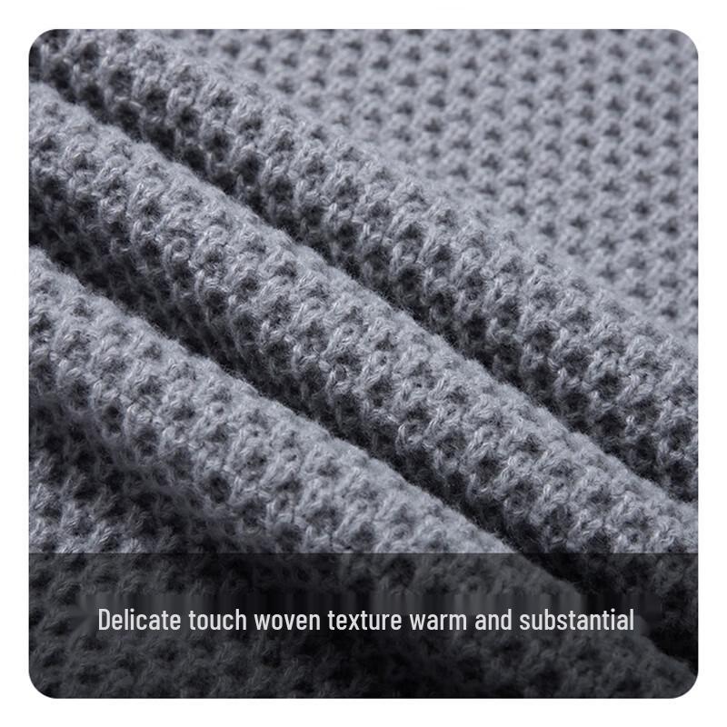 Jeanswest Men's Casual Round Neck Pullover Knit Sweater