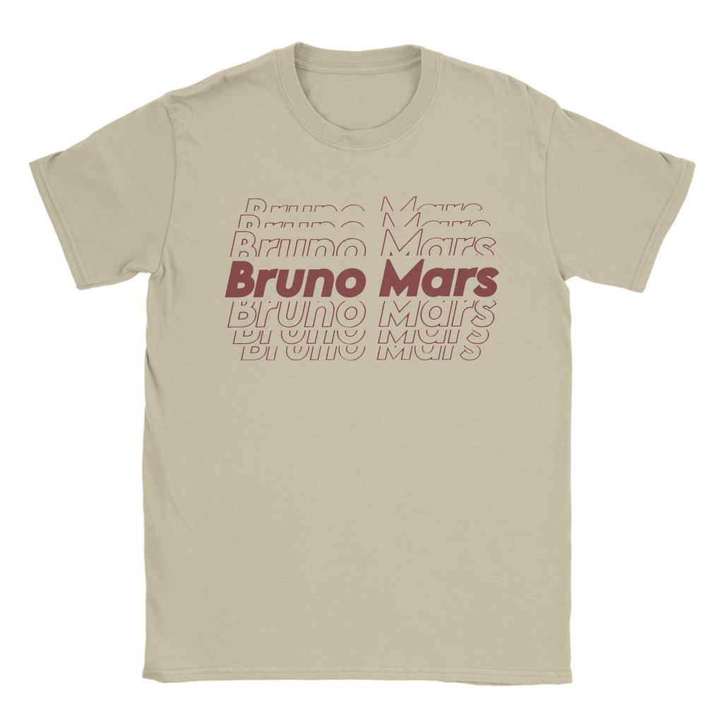 Rapper Bruno Mars The Romantic Tour 2026  TShirt Summer Cotton TShirts For Couple Tee Shirt ShortSleeve Classic Top Tees