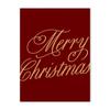 Vintage Christmas Metal Wall Decoration, Holiday Sticker Sign