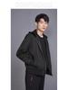 Men's Urban Casual Two-Way Jacket with Detachable Hood