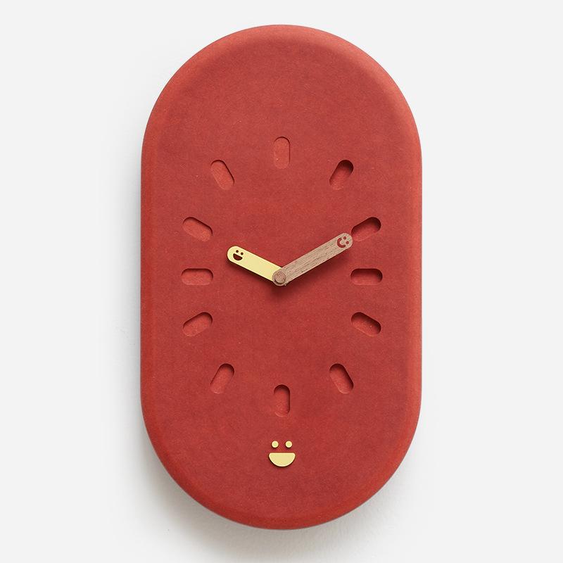 Home Minimalist Living Room Wall Clock with Creative Quartz Movement Clock Hanging On The Wall