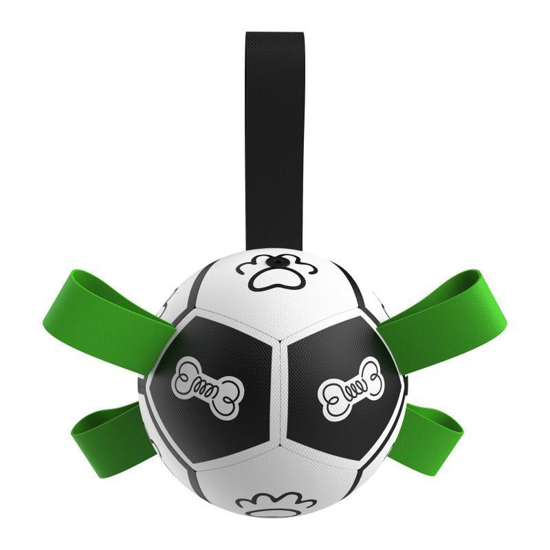Interactive Dog Toy Ball - ETPU Squeaky Football Outdoor Play Training 15cm/19cm Multiple Colors