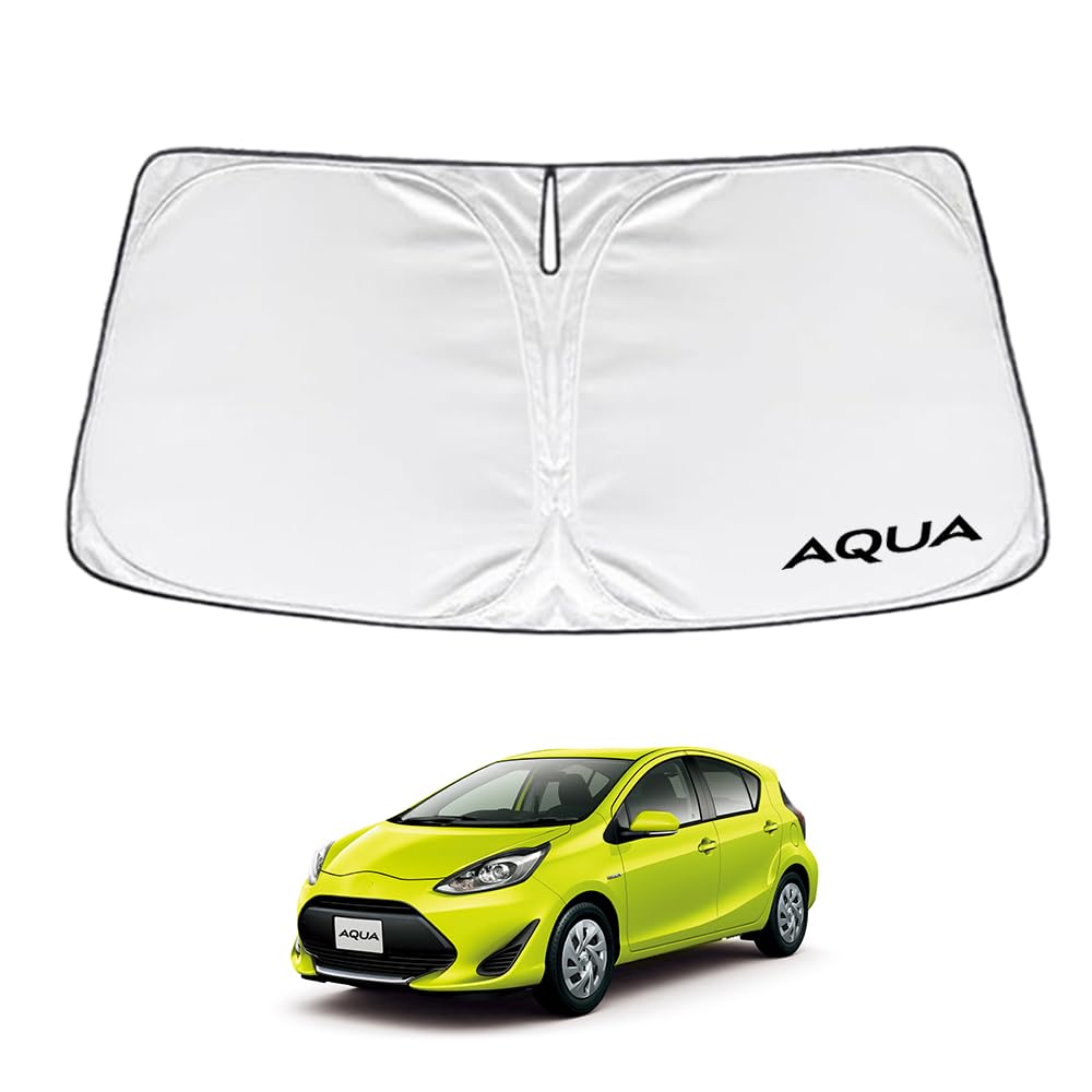 

САВАКАКИ Toyota Aqua 10 Серия NHP10 Специально разработанный солнцезащитный козырек для лобового стекла с логотипом Защита от солнца Изоляция Защита от УФ-лучей Защита от УФ-лучей Тепло
