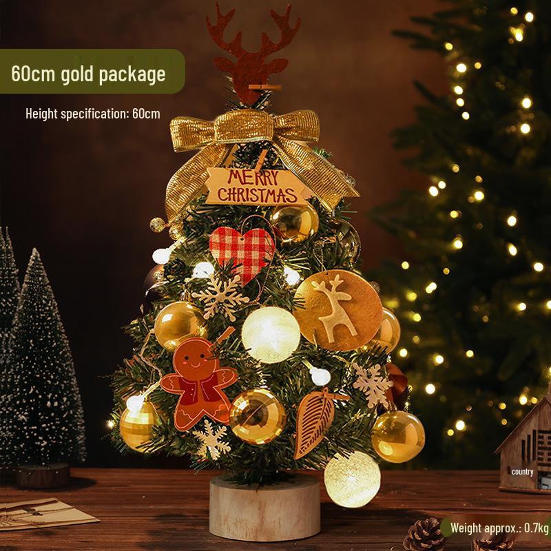 Mini Encrypted PVC Christmas Tree with Lights - DIY Kit