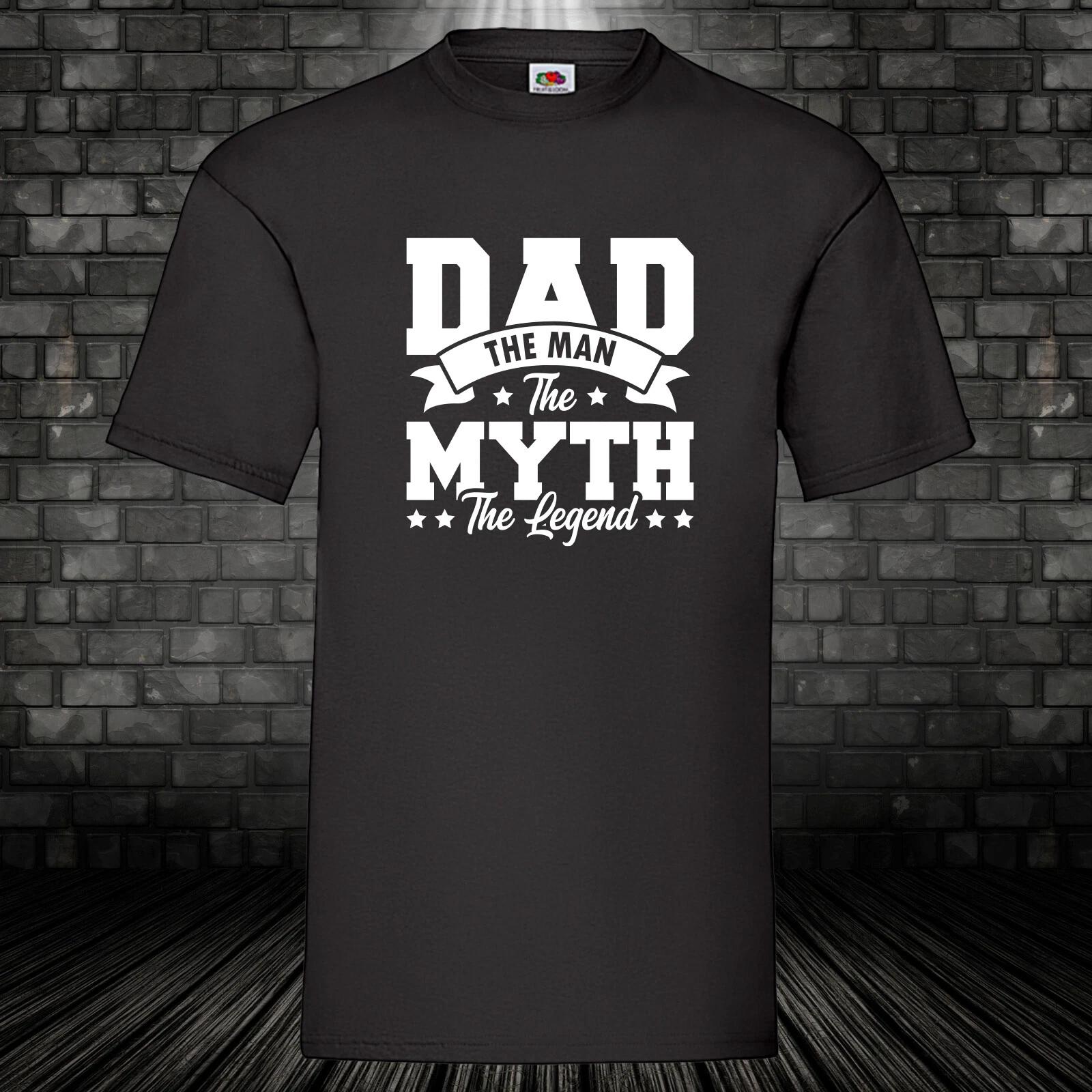 Dad Shirt Saying Comic Fun Fun Father Legend T-Shirt Fathers Day Birthday S-5XL XS