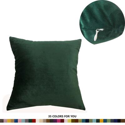 Super Soft Decorative Pillow Cover 40x60/50x50/55x55/60x60CM Velvet Sofa Cushion Cover Home Hotel Office Throw Pillow