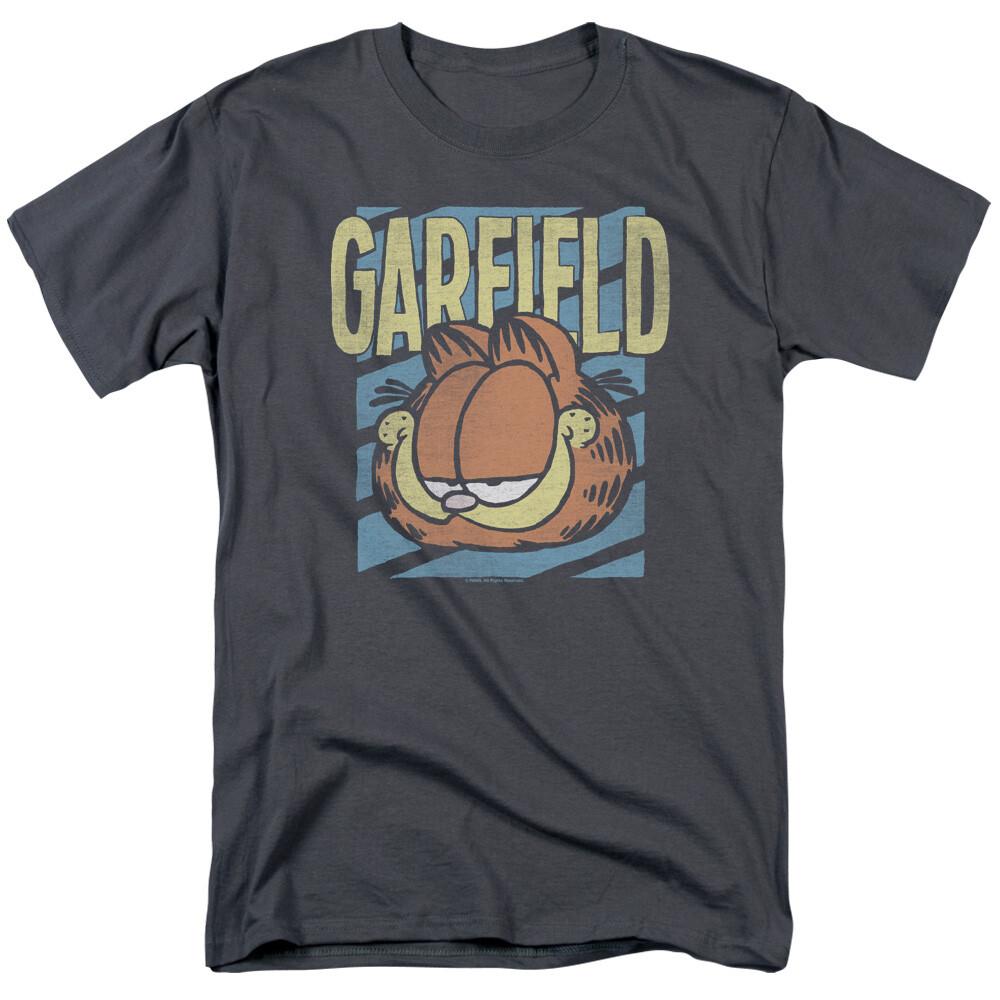 Garfield Rad Garfield T Shirt Mens Licensed Cat Jim Davis Comics Tee Charcoal M