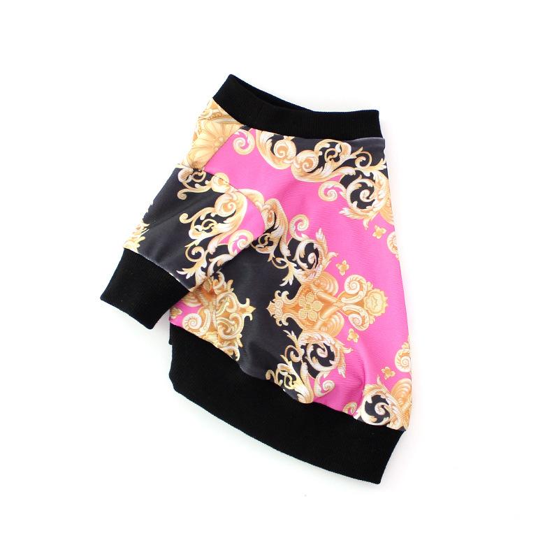 

Футболка для собак Одежда для собак Французское ведро Домашние животные Одежда для домашних животных Тонкая M розы красного