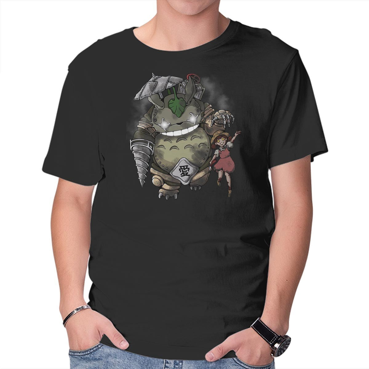 Unisex Crew Neck T-Shirt My Rapture Neighbor Graphic Short Sleeve Casual Tee M