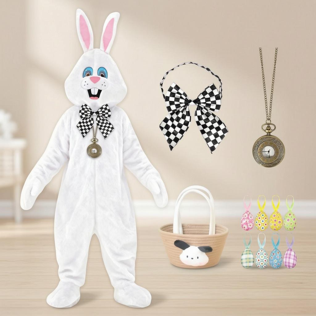 Alice im Wunderland Hase Kinder Cosplay Kostüm Für Bühnenauftritte Und Partys