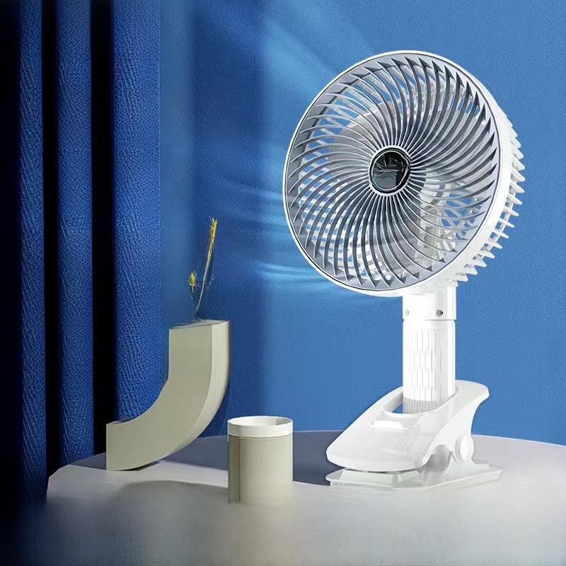 Wall-Mounted Mini USB Handheld Desktop Fan for Home or Dorm