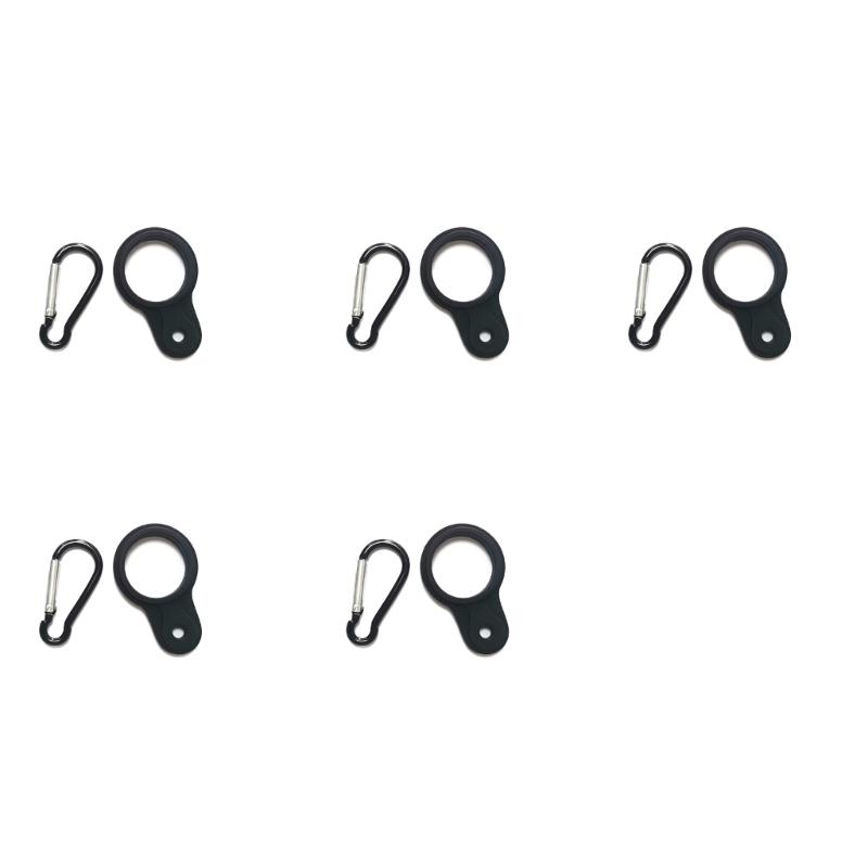 

5lots Outdoor Water Container Clip Compacts Antislip Hiking Climbing Equipment for Climbing Travel