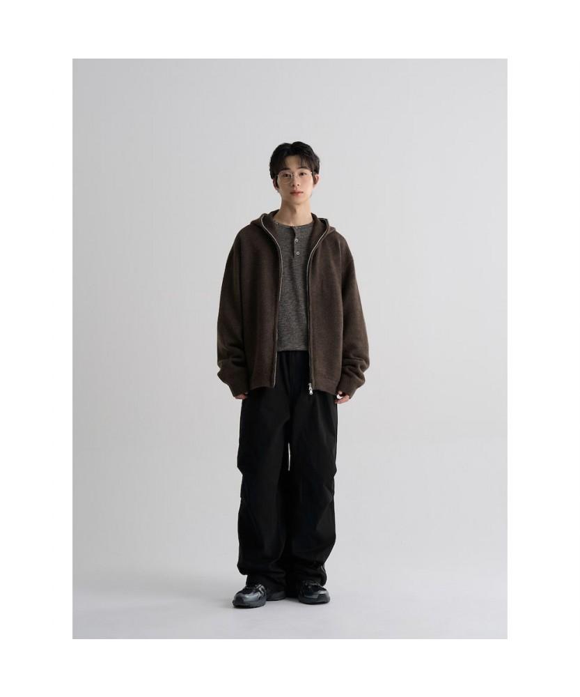 8Seconds Hooded Zip-Up Cardigan Brown