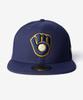 [New Era] 59FIFTY Cap 70361063 Milwaukee Brewers On-Field Authentic Collection NAVY Brand Size: 7 5/8 Japanese Size: 60.6cm [Parallel Import]