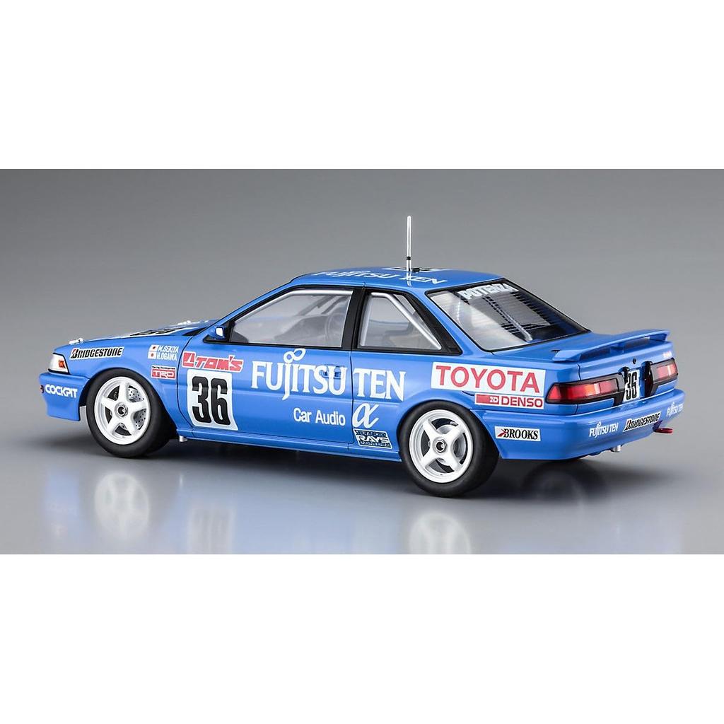 Hasegawa Fujitsu Ten Supra Turbo A70 1990JTC Plastic Model Kit 20553 1/24 TOM'S