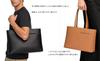 Leather Tote Genuine Large Shrink Zipper Simple Long Fits Commuting Travel UNISEX [koobla] Bag, Leather, Men's, Capacity, Leather, Closure, Design,