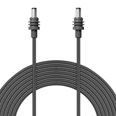 Satellite DC Power Cable 18AWG IP68 Water Resistant Satellite DC Power Supply Extension Cable