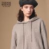 Teenie Weenie Women's Bear Letter Hooded Sweatshirt